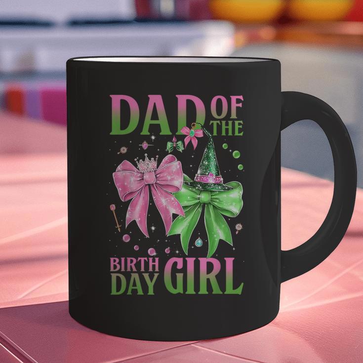 Dad Of The Birthday Girl Coquette Matching Family Party Graphic Print Coffee Mug