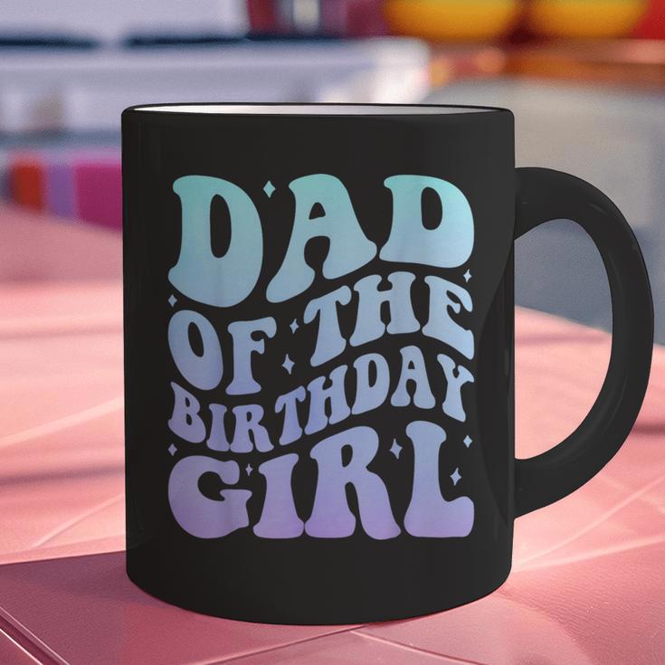 Dad Of The Birthday Girls Teens Kid Family Matching Birthday Graphic Print Coffee Mug