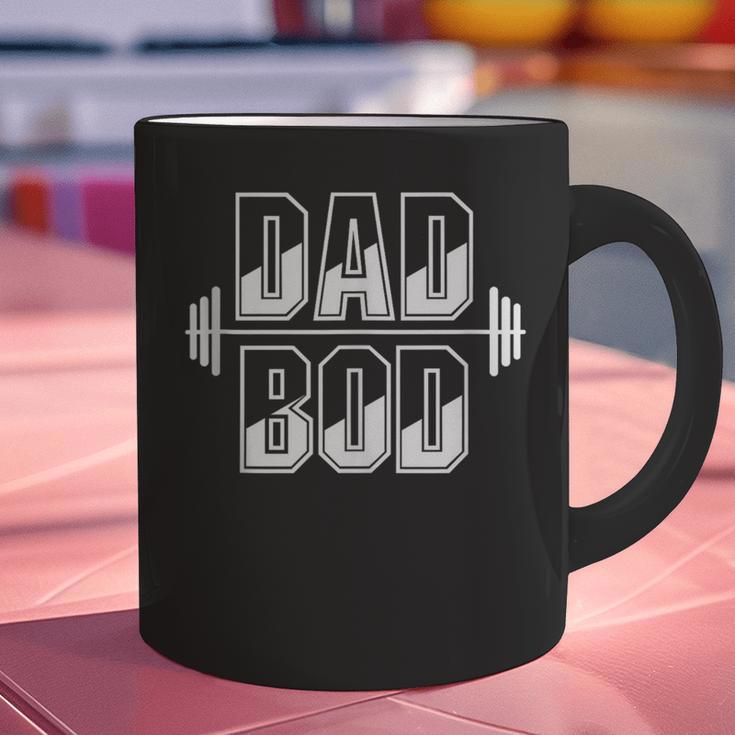 Dad BOD Gym Workout Small Graphic Print Coffee Mug