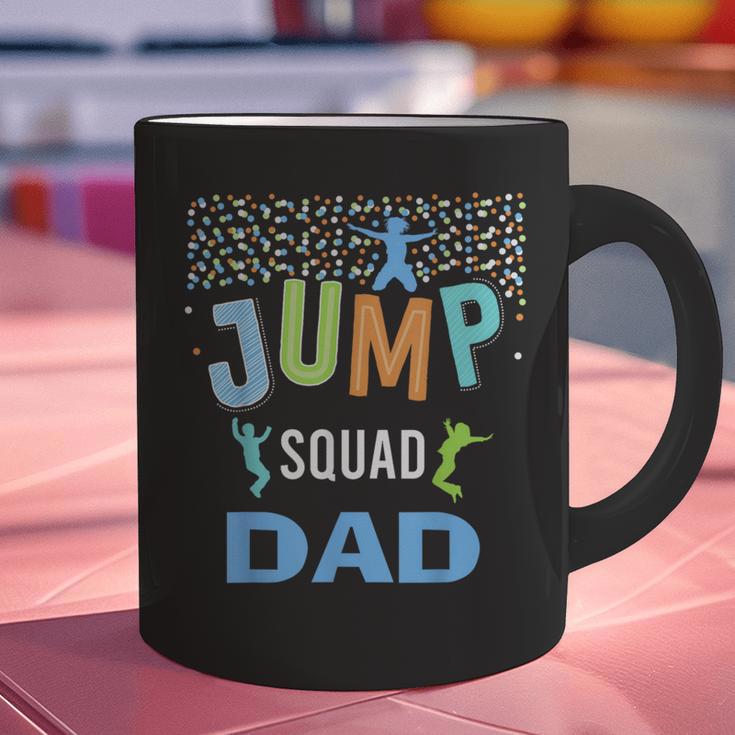 Dad Daddy Jump Squad Birthday Boy Trampoline Jumper Bday Graphic Print Coffee Mug