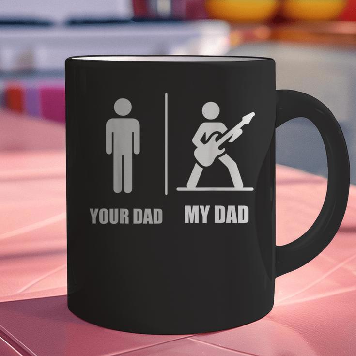 Your Dad My Dad Guitar Rock Music Player Guitarist Graphic Print Coffee Mug