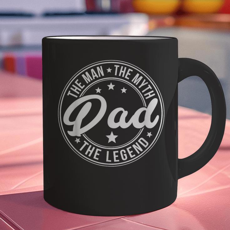 DAD The Man The Myth The Legend Father's Day Graphic Print Coffee Mug