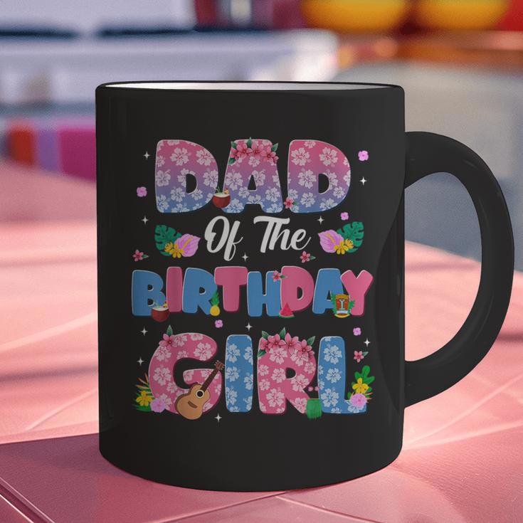 Dad And Mom Of The Birthday Girl Party Decor Family Matching Graphic Print Coffee Mug