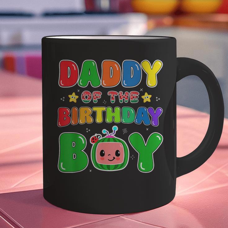 Dad And Mom Daddy Of The Birthday Boy Tee Melon Family Party Graphic Print Coffee Mug Dad And Mom Daddy Of The Birthday Boy Tee Melon Family Party Graphic Print Coffee Mug