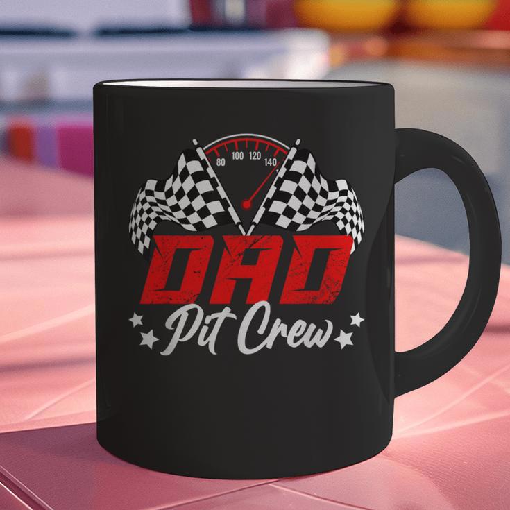 Dad Pit Crew Birthday Party Race Car Lover Racing Family Graphic Print Coffee Mug Dad Pit Crew Birthday Party Race Car Lover Racing Family Graphic Print Coffee Mug