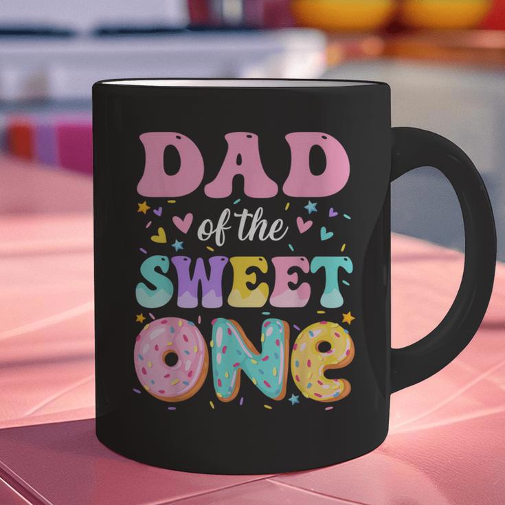 Dad Of The Sweet One 1st Birthday Donut Bday Party Graphic Print Coffee Mug Dad Of The Sweet One 1st Birthday Donut Bday Party Graphic Print Coffee Mug