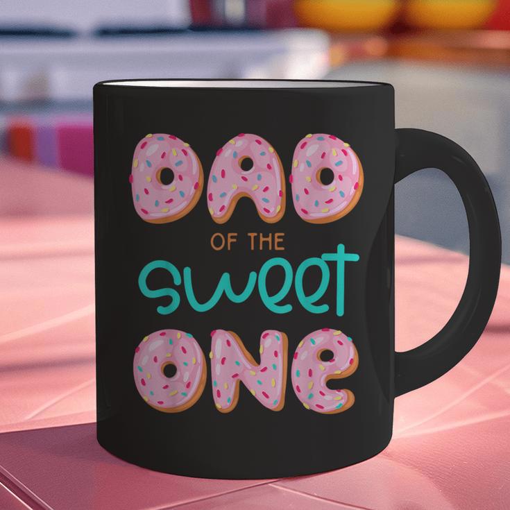 Dad Of Sweet One First Birthday Matching Family Donut Theme Graphic Print Coffee Mug Dad Of Sweet One First Birthday Matching Family Donut Theme Graphic Print Coffee Mug