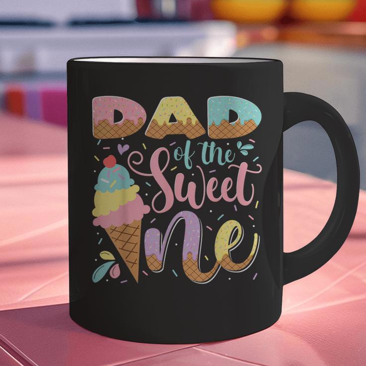 Dad Of The Sweet One Ice Cream 1St Birthday Party Graphic Print Coffee Mug