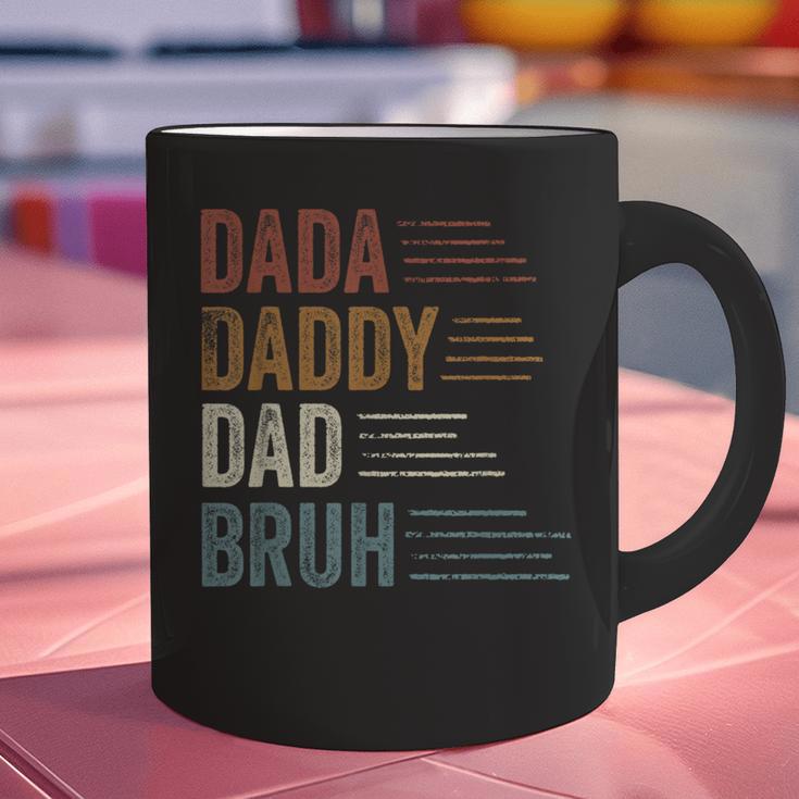 Dada Daddy Dad Bruh For Dad Father's Day Graphic Print Coffee Mug Dada Daddy Dad Bruh For Dad Father's Day Graphic Print Coffee Mug