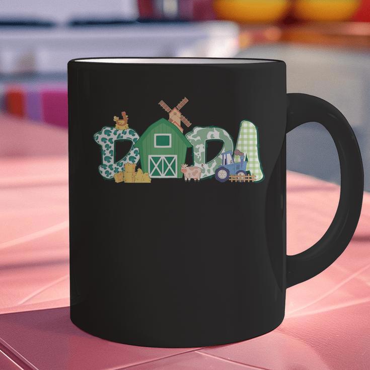 Dada Farm Animal Birthday Family Matching Party Dad Father Graphic Print Coffee Mug Dada Farm Animal Birthday Family Matching Party Dad Father Graphic Print Coffee Mug