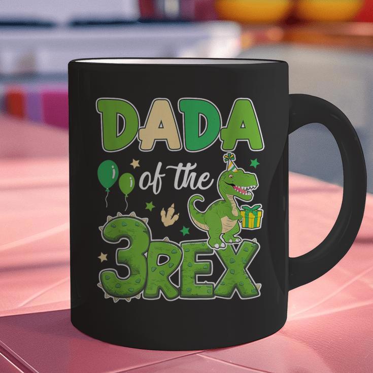 Dada Of The Three Rex Birthday Dinosaur Family Matching Graphic Print Coffee Mug