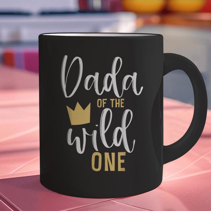 Dada Of The Wild One Shirt 1st Birthday First Thing Dad Tee Graphic Print Coffee Mug
