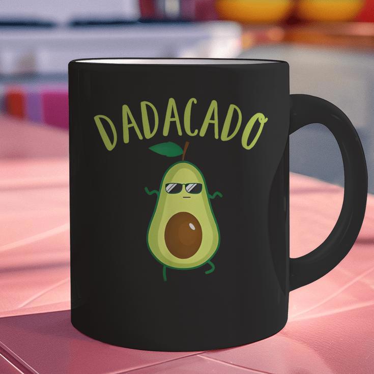 Dadacado Cute Daddy Avocado Pregnant Dad Father Day Graphic Print Coffee Mug
