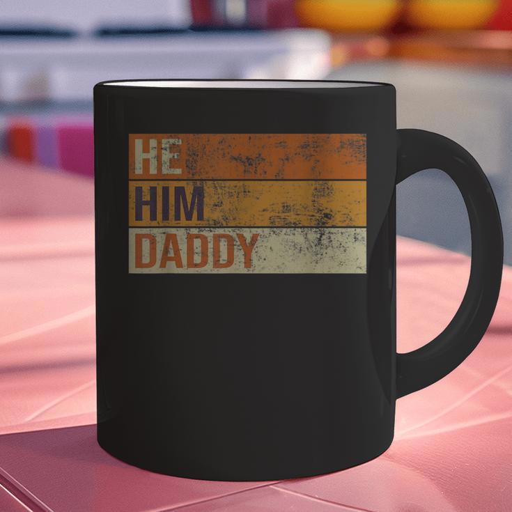 Daddy Lover Valentine Quote He Him Daddy Graphic Print Coffee Mug
