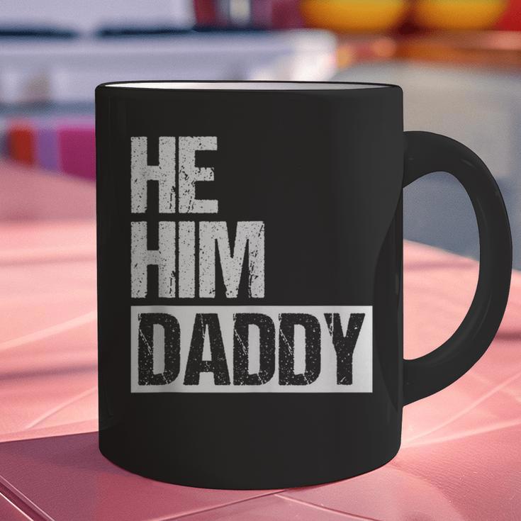 Daddy Lover Valentine Quote He Him Daddy Graphic Print Coffee Mug