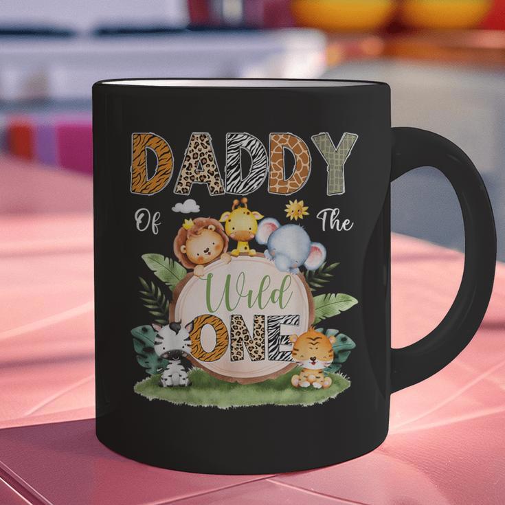 Daddy Of The Wild One 1St Birthday Kids Safari Jungle Graphic Print Coffee Mug
