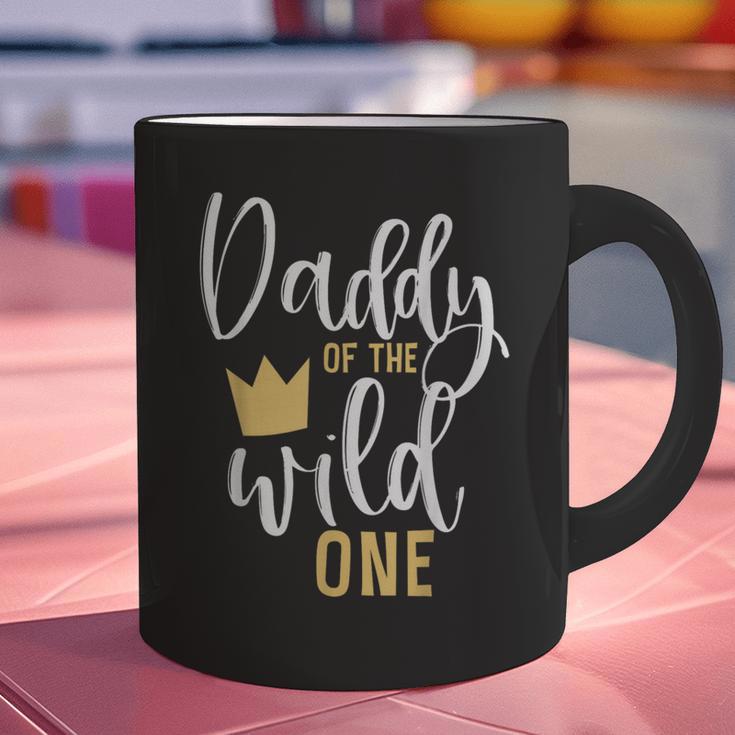 Daddy Of The Wild One Shirt 1st Birthday First Thing Dad Tee Graphic Print Coffee Mug