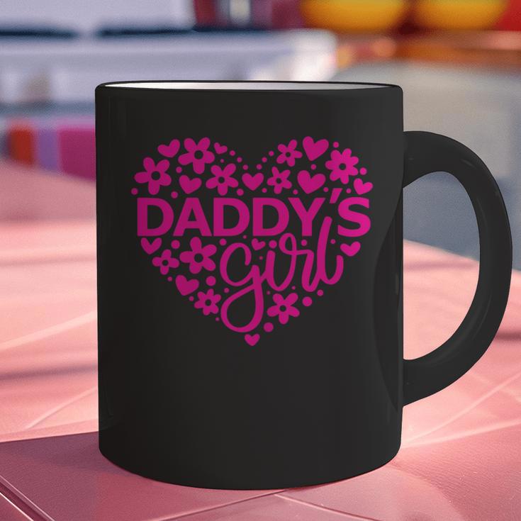 Daddy's Girl Father's Day Idea For a New Dad Graphic Print Coffee Mug
