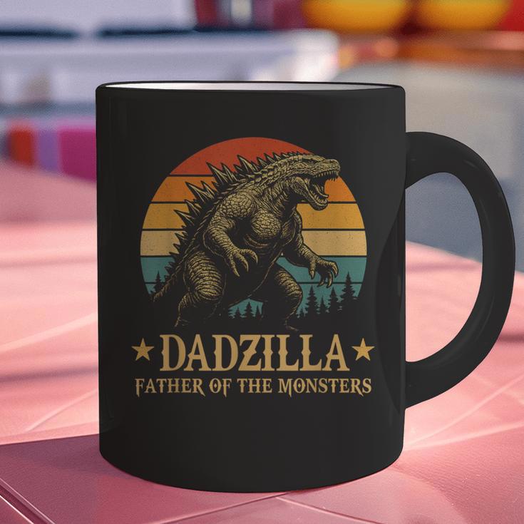 Dadzilla-Father Of The Monsters Dad Father's Day Graphic Print Coffee Mug