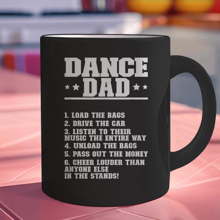 Dancer Dad Dancing Father Of A Dancer Dad Graphic Print Coffee Mug