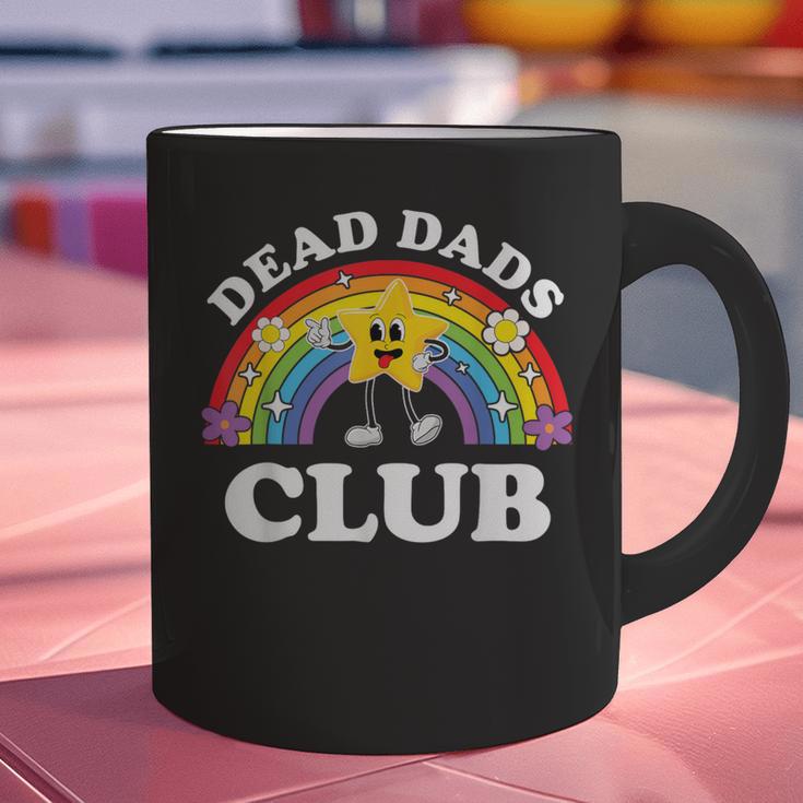 Dead Dads Club Inappropriate Cringe Adult Raunchy Graphic Print Coffee Mug