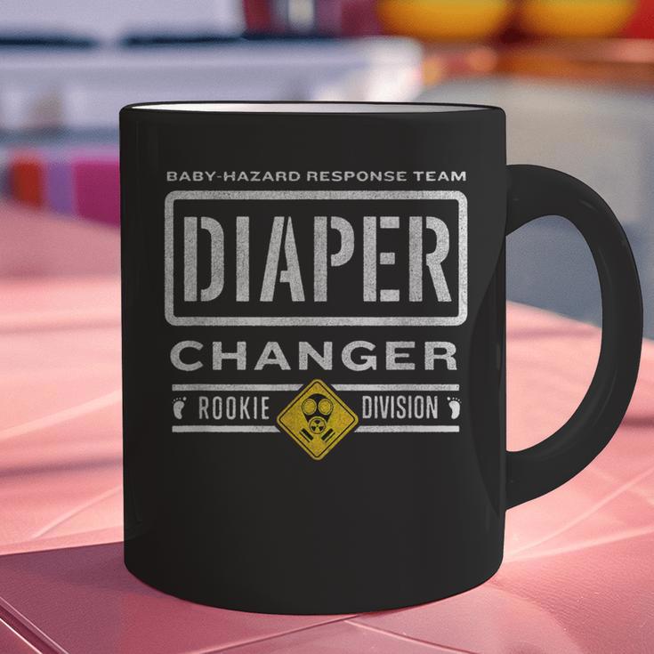 Diaper Changer Duty Expecting Baby New Dad Mom Graphic Print Coffee Mug