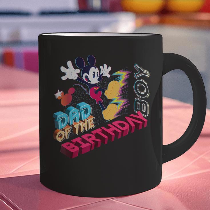 Disney Mickey Mouse Family Star Dad Of The Birthday Boy Graphic Print Coffee Mug