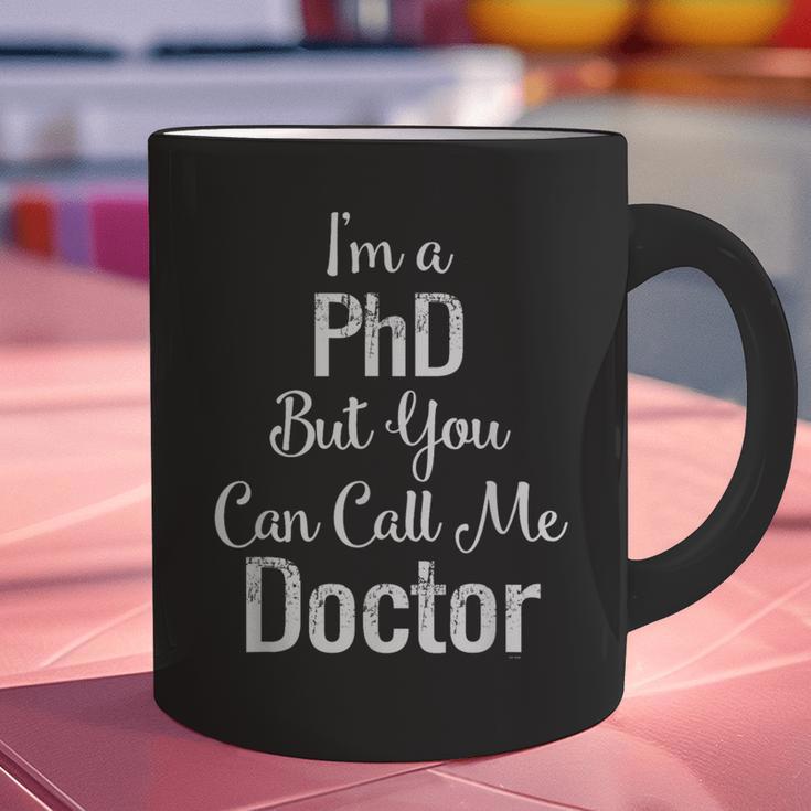 For Doctors PhD Graduation Tee Graphic Print Coffee Mug