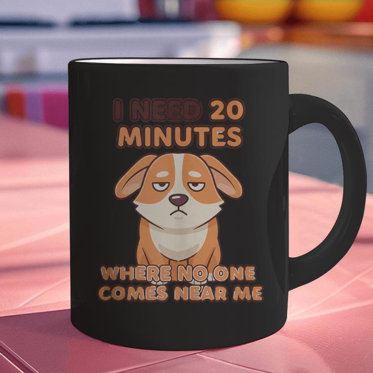 Dog Introvert I Need 20 Minutes Where No One Comes Graphic Print Coffee Mug Dog Introvert I Need 20 Minutes Where No One Comes Graphic Print Coffee Mug