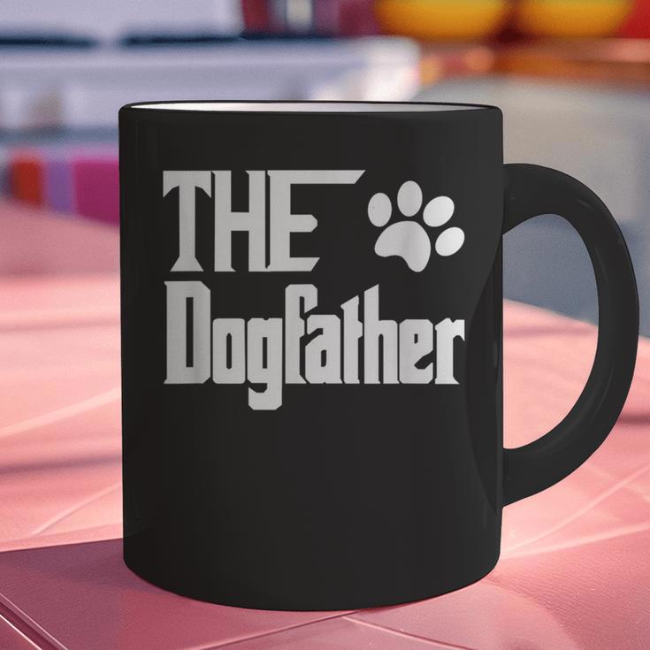 The Dogfather Dog Father Dad Graphic Print Coffee Mug