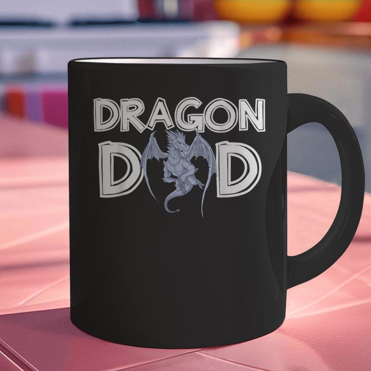 Dragon Dad Daddy Father's Day Dragon Graphic Print Coffee Mug Dragon Dad Daddy Father's Day Dragon Graphic Print Coffee Mug