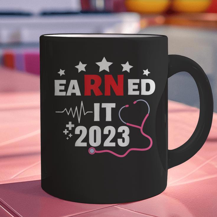 Earned It 2023 For Nurse Graduation Or RN LPN Class Of 2023 Graphic Print Coffee Mug
