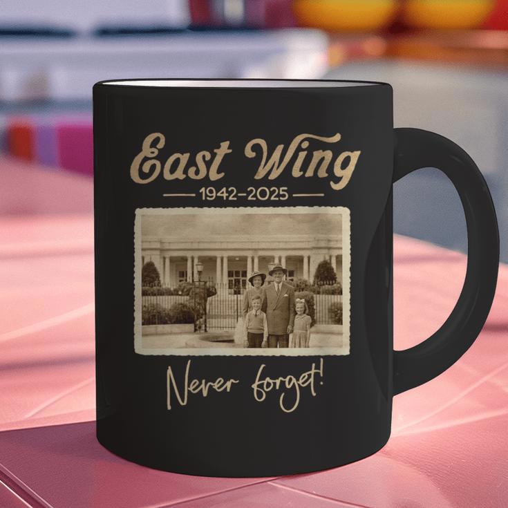 East Wing Never Forget American Vintage Nostalgia Graphic Print Coffee Mug