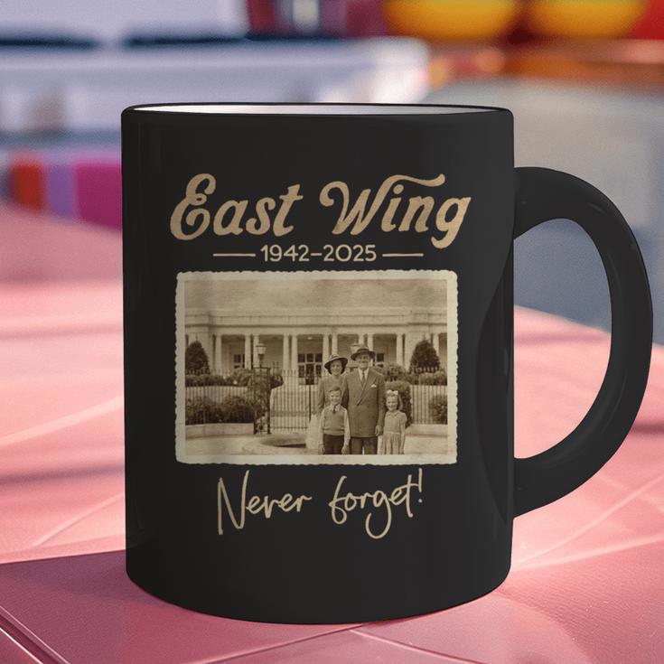 East Wing Never Forget American Vintage Nostalgia Graphic Print Coffee Mug East Wing Never Forget American Vintage Nostalgia Graphic Print Coffee Mug