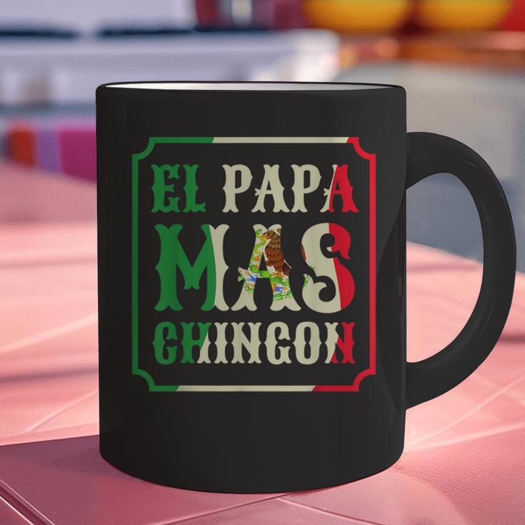 El Papa Mas Chingon Best Mexican Great Dad Graphic Print Coffee Mug