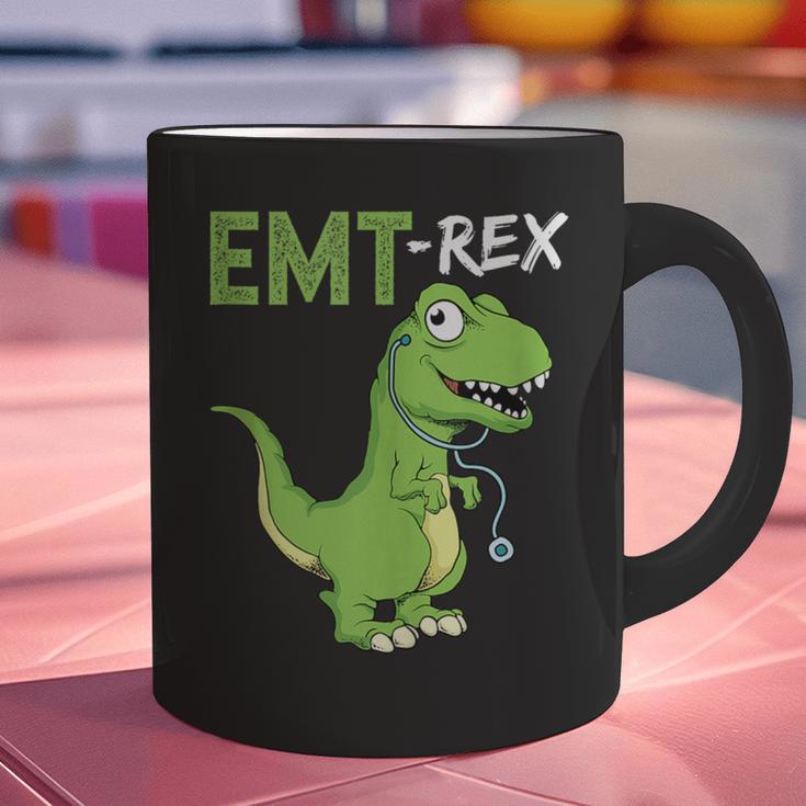 EMT Rex Paramedic Graduation Firefighter Graphic Print Coffee Mug