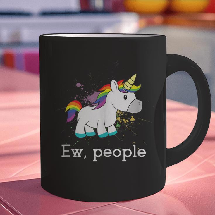 Ew People Unicorn Lover Introvert Rainbow Unicorn Graphic Print Coffee Mug Ew People Unicorn Lover Introvert Rainbow Unicorn Graphic Print Coffee Mug
