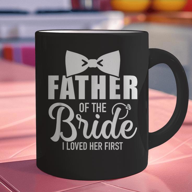 Father Of The Bride Father Dad Bride Wedding Stag Night Graphic Print Coffee Mug