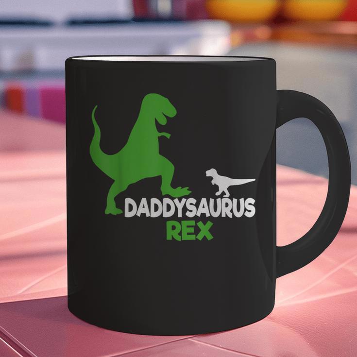 Father's Day Idea Daddysaurus Rex T-Shirt Graphic Print Coffee Mug Father's Day Idea Daddysaurus Rex T-Shirt Graphic Print Coffee Mug