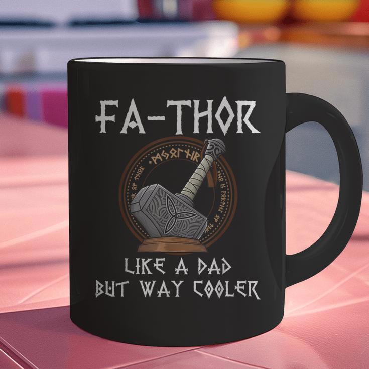 Fathor Dad Father Father's Day Classic Fit Short Sleeve T-Shirt Size Small Graphic Print Coffee Mug