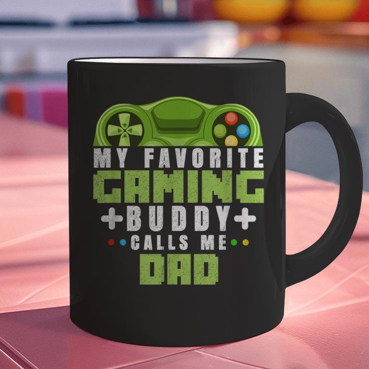 My Favorite Gaming Buddy Calls Me Dad For Dad From Sons Graphic Print Coffee Mug