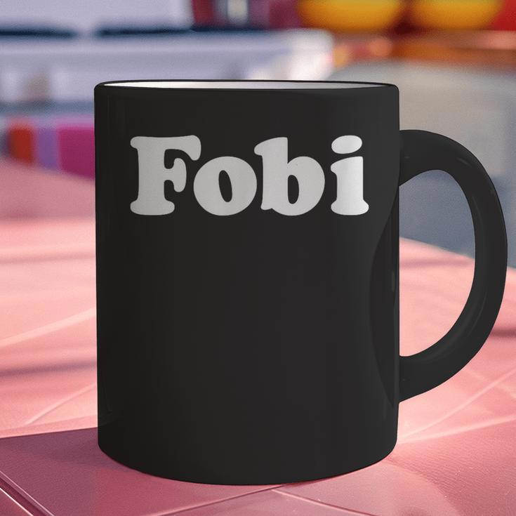 Fobi Introvert Graphic Print Coffee Mug Fobi Introvert Graphic Print Coffee Mug