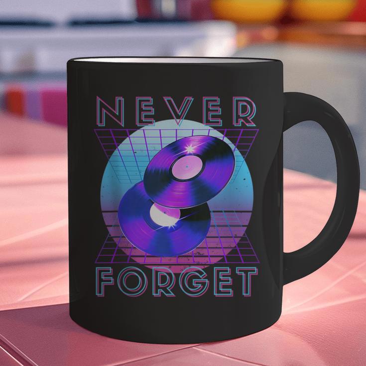 Never Forget Retro 80s 90s Nostalgia Graphic Print Coffee Mug Never Forget Retro 80s 90s Nostalgia Graphic Print Coffee Mug