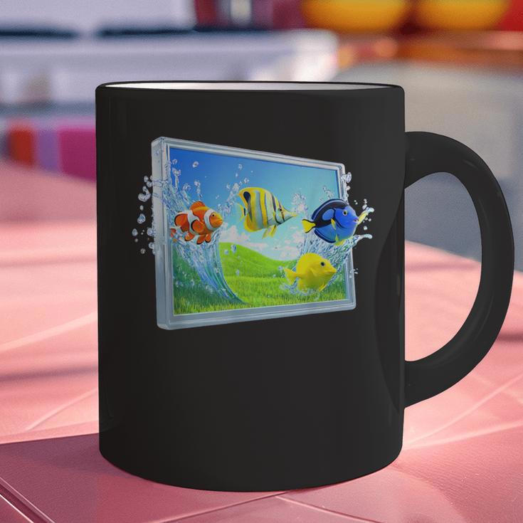 Frutiger Aero Fish Graphic Print Coffee Mug Frutiger Aero Fish Graphic Print Coffee Mug