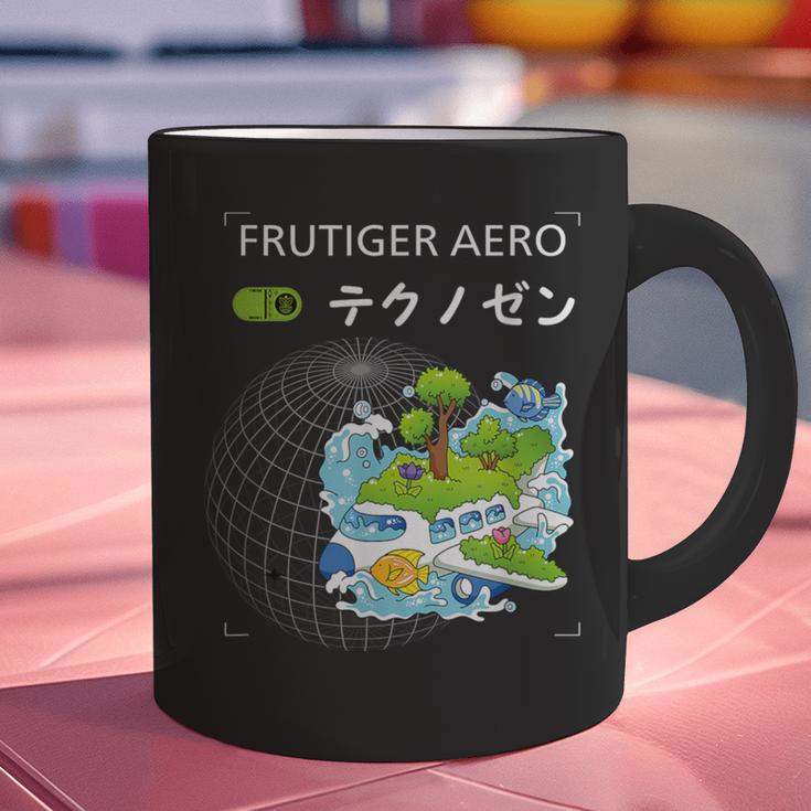 Frutiger Aero Y2K Fashion Trends Statement Piece Tech Orbite Graphic Print Coffee Mug Frutiger Aero Y2K Fashion Trends Statement Piece Tech Orbite Graphic Print Coffee Mug