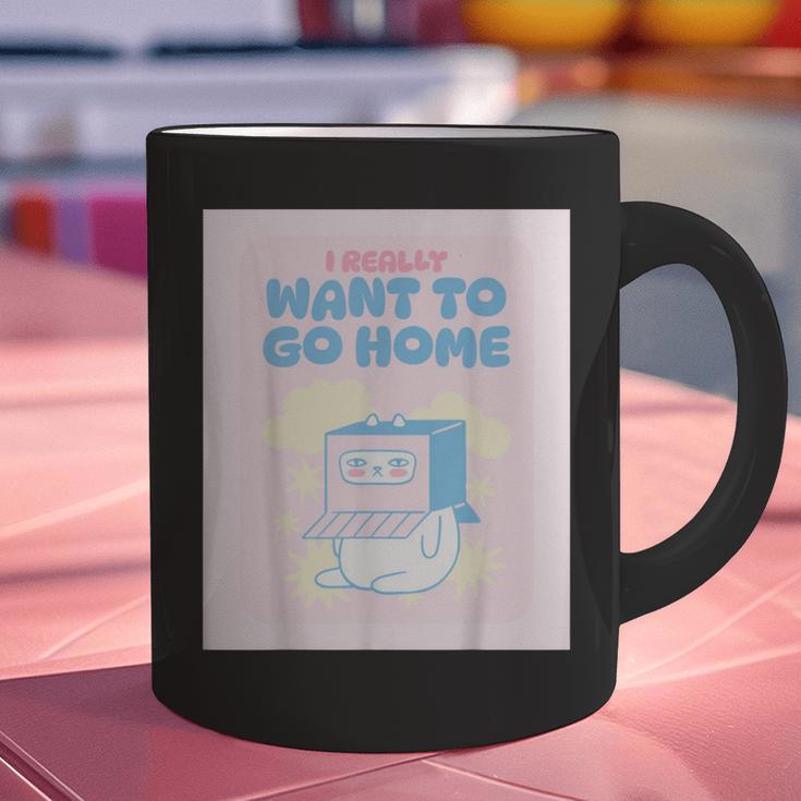 Fun Cute Introvert Cat Character Quote Men Women Graphic Print Coffee Mug Fun Cute Introvert Cat Character Quote Men Women Graphic Print Coffee Mug