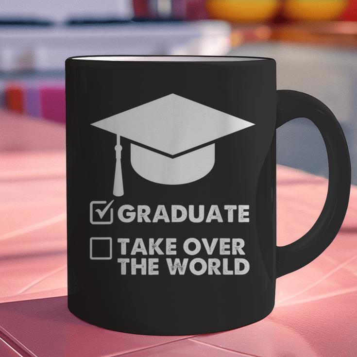 Funny Graduate Joke Mens Womens Graduation Gifts Graphic Print Coffee Mug