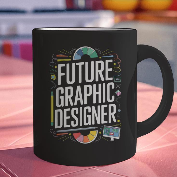 Future Graphic Er Graduation School Toddler Women Men Graphic Print Coffee Mug