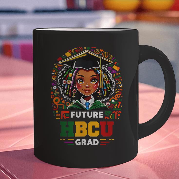 Future HBCU Grad Graduation Students Girl Kids Graphic Print Coffee Mug