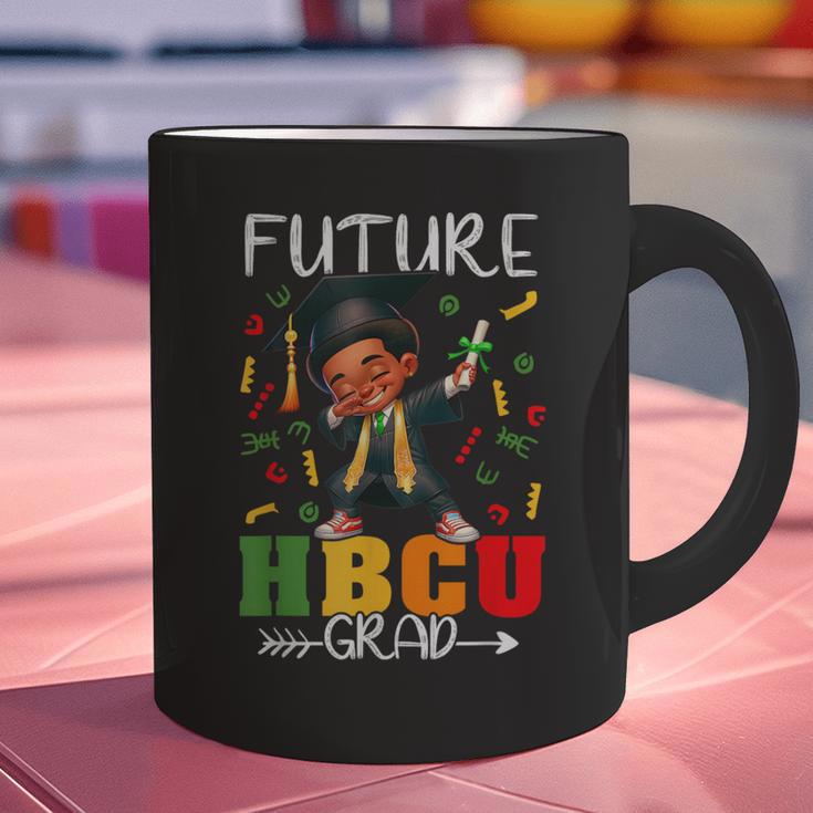Future HBCU Grad History Boy Graduation HBCU Kids Graphic Print Coffee Mug